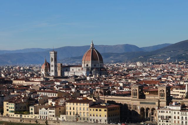 the duomo in florence, the cathedral of santa maria del fiore