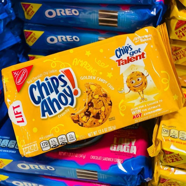 Chips Ahoy S New Chocolate Chip Cookies Are Filled With Golden Candy Chips