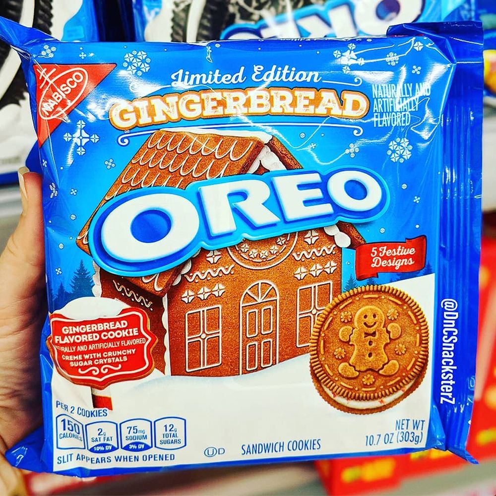 Oreo Has New Gingerbread Cookies That Will Make the Holidays Extra Delicious