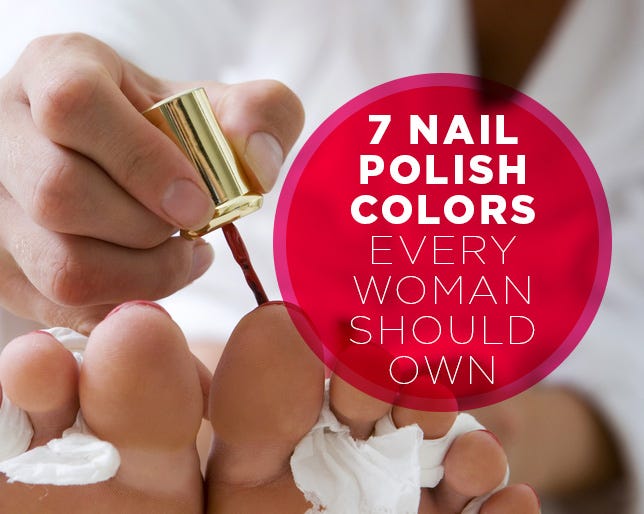 7 Nail Polish Colors Every Woman Should Own