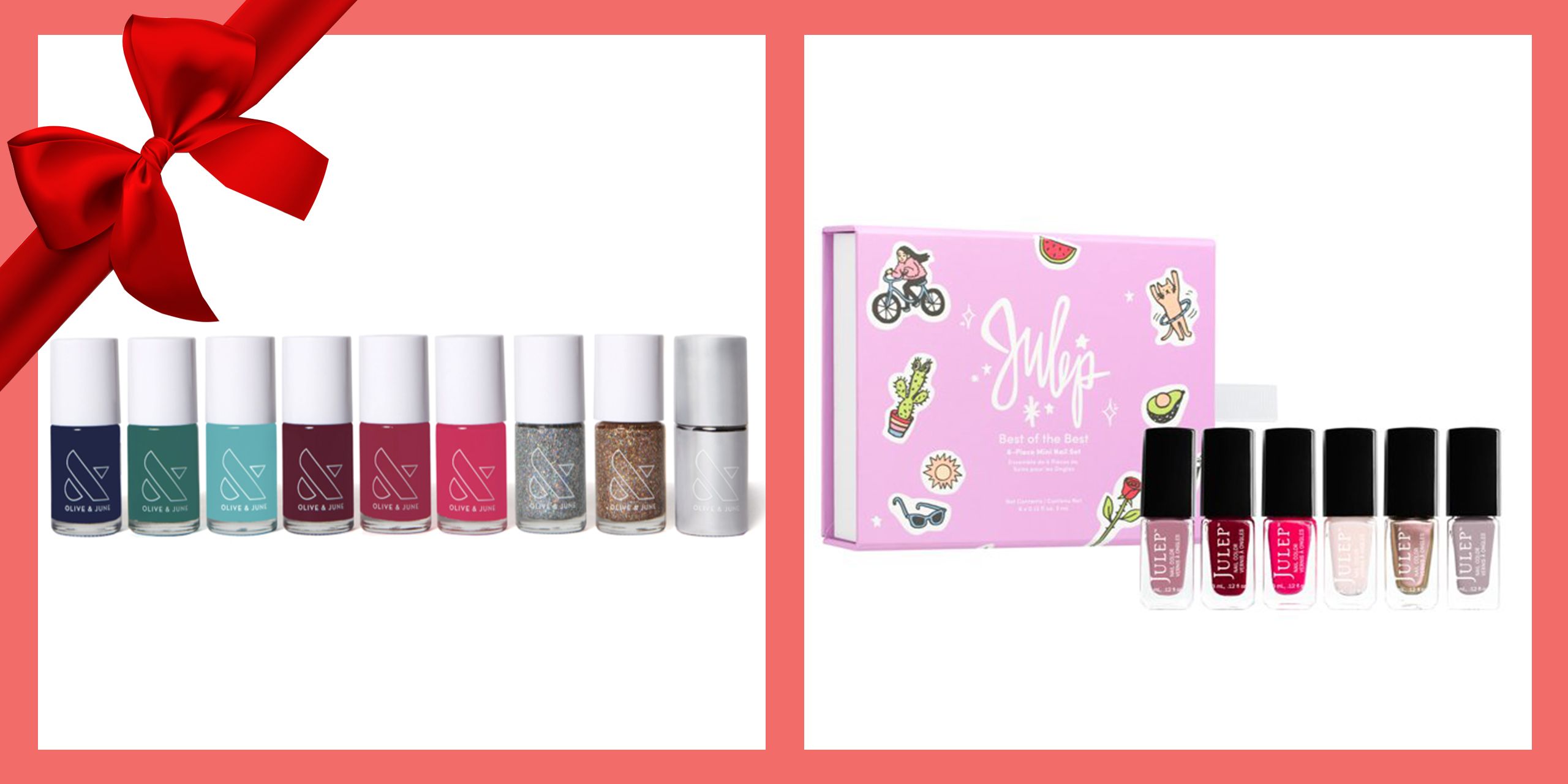 nail varnish and lipstick gift sets