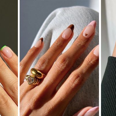 Coloured French tips: the latest summer nail trend to know