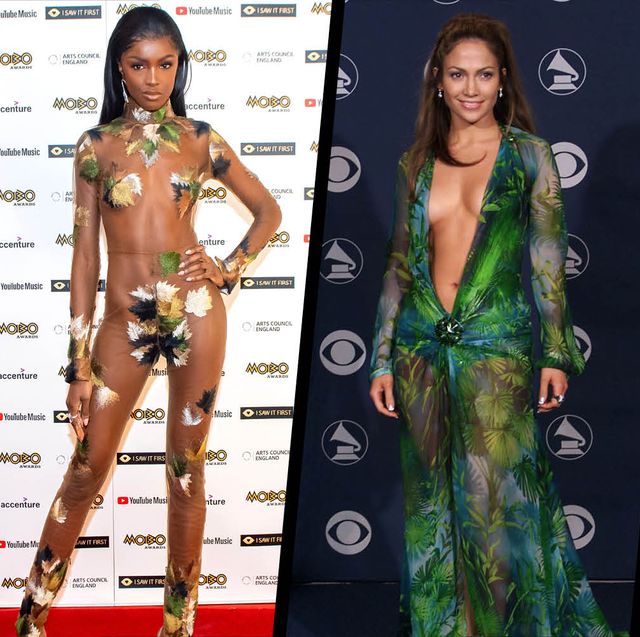 Naked dresses - celebrities wearing see-through and sheer fashion