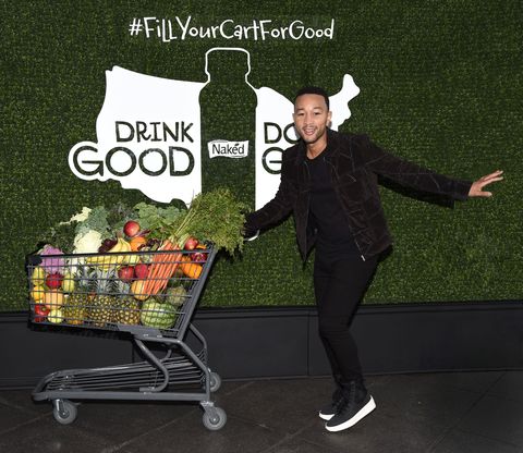 John Legend and Misty Copeland at the Launch of Naked`s Drink Good Do Good Campaign