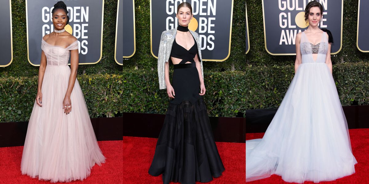 See Every Naked Dress on the 2019 Golden Globes Red Carpet
