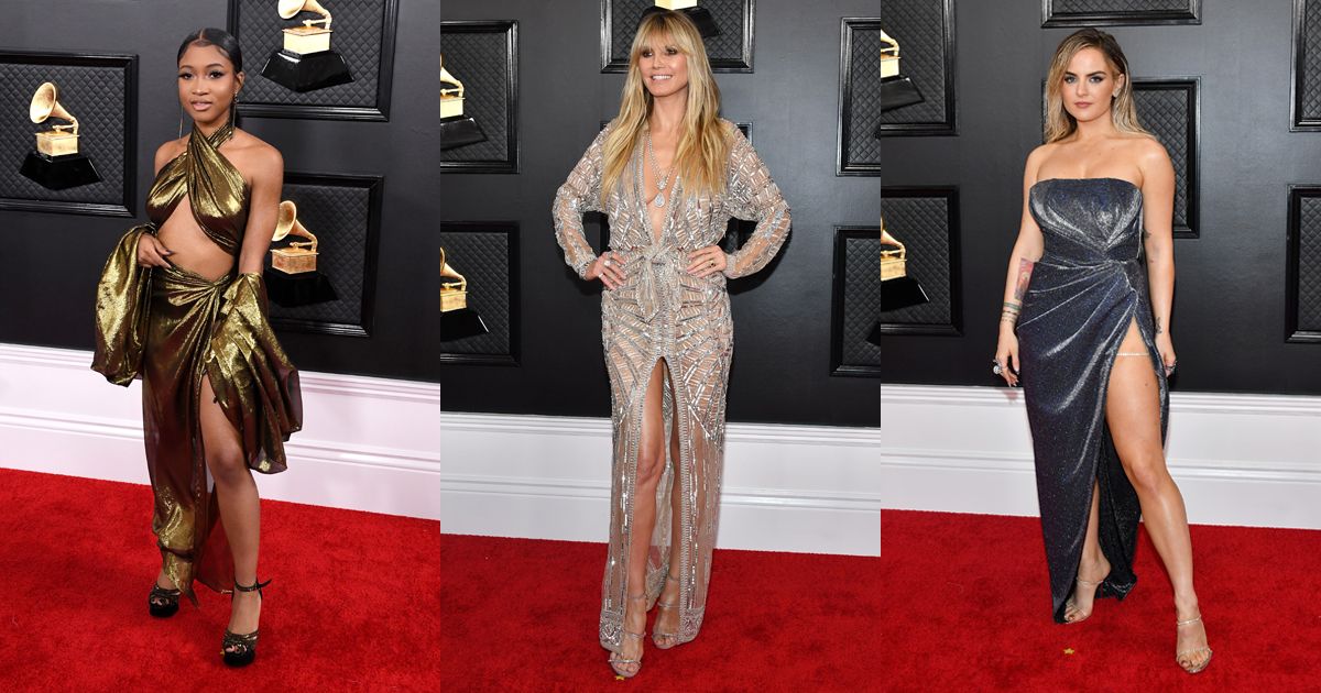 skimpy dresses at grammys