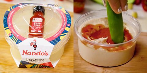 Game changer: Nando's houmous is now available in supermarkets