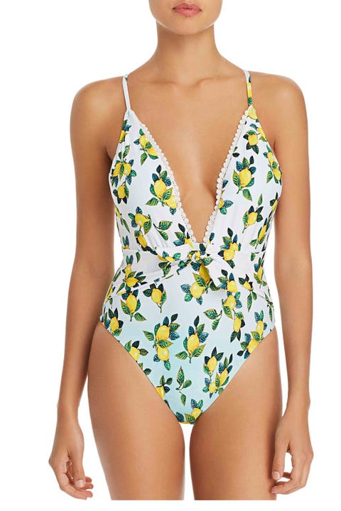 nanette nanette lepore raffia texture swim collectio