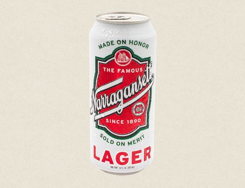 narragansett lager beer can