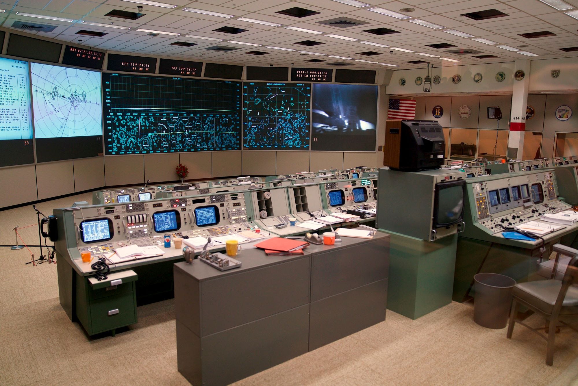 Apollo 11 Mission Control Restored by NASA for 50th Anniversary