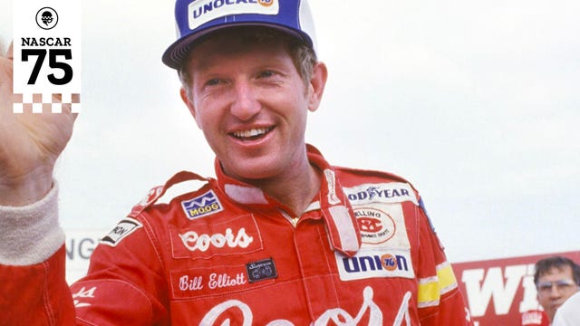 Bill Elliott, 1985 Southern 500 Bill Elliott, 1985 Southern 500