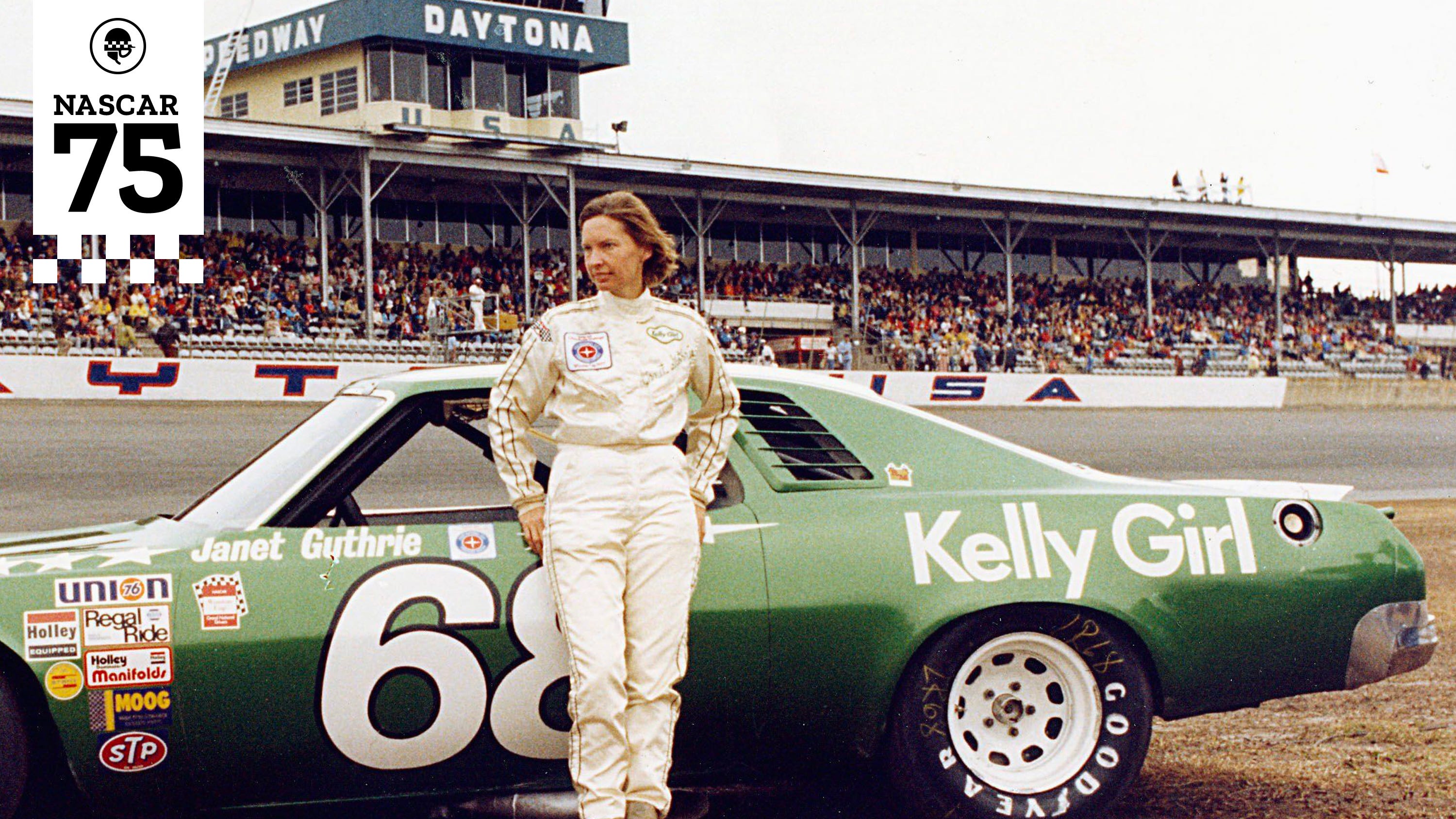 Janet Guthrie Crashes Through NASCAR's Glass Ceiling at Daytona 500 in 1977