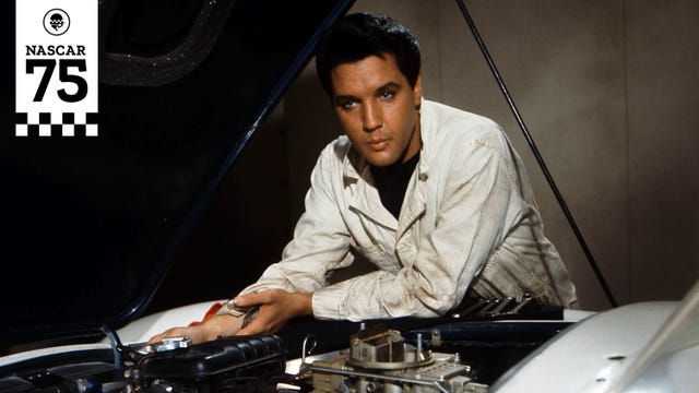 elvis presley in 'speedway'