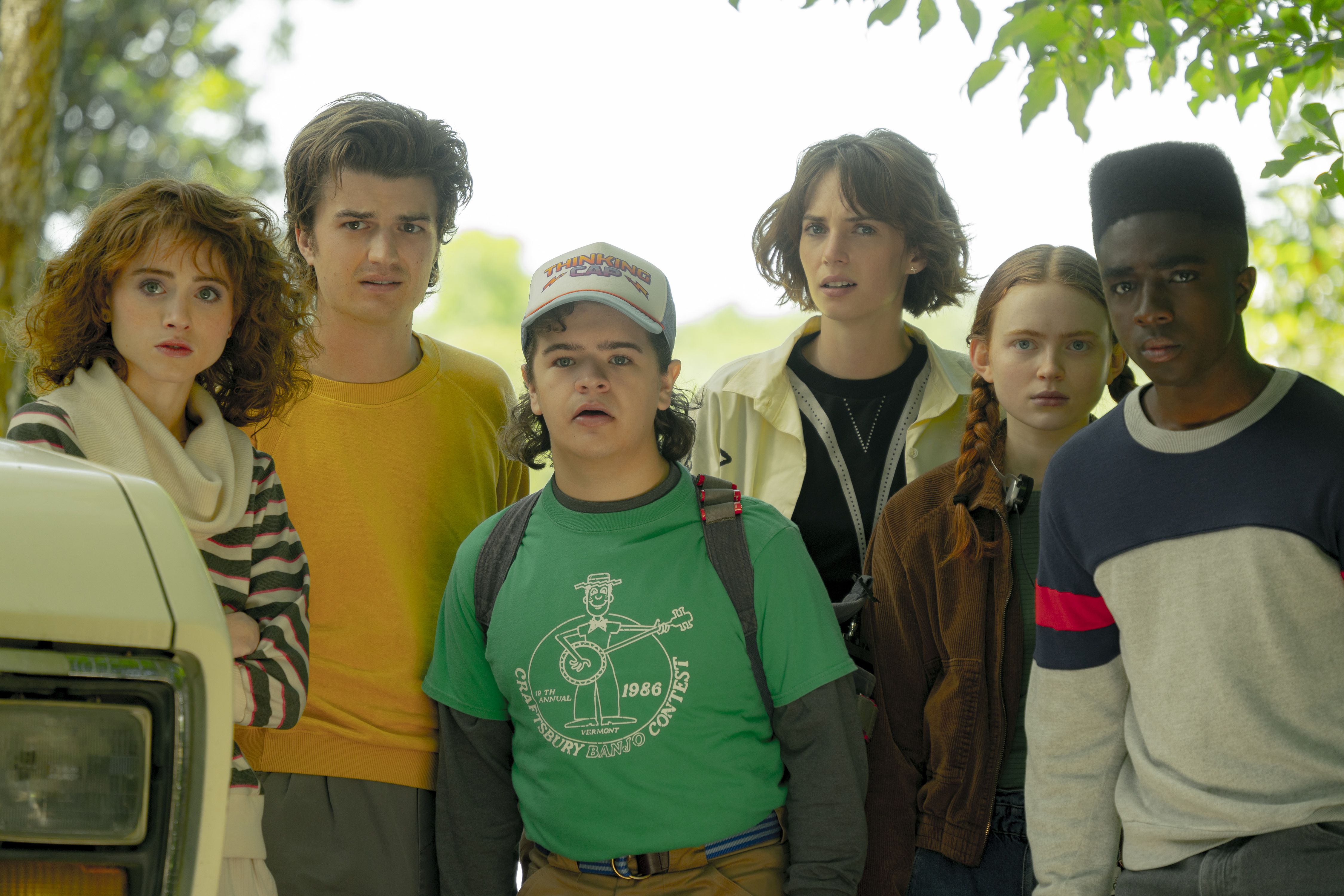 Natalia Dyer Joe Keery Gaten Matarazzo Maya Hawke Sadie Sink Caleb Mclaughlin Stranger Things Season 4 1655827890 