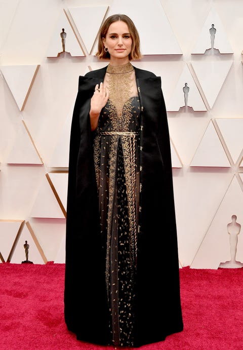 Natalie Portman S Dior Oscars Look Secret Meaning