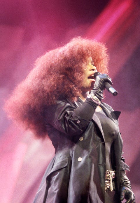 chaka khan, diamond awards festival, sportpaleis, antwerp, belgium, 06121986 photo by gie knaepsgetty images