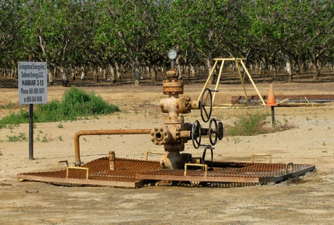 natural gas well