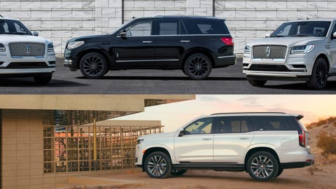 Bench Racing: 2020 Lincoln Navigator vs. 2021 Cadillac Escalade