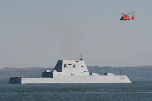 Uss Zumwalt Rough Seas Test Uss Zumwalt Seakeeping