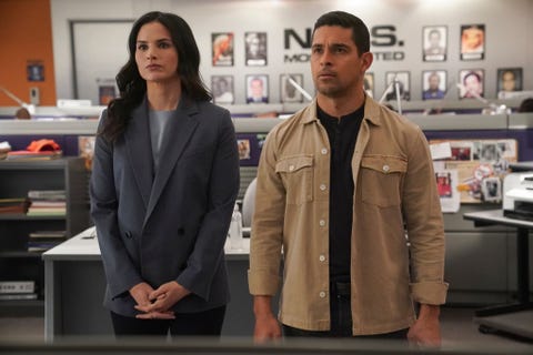 cbs 'ncis' wilmer valderrama and katrina law