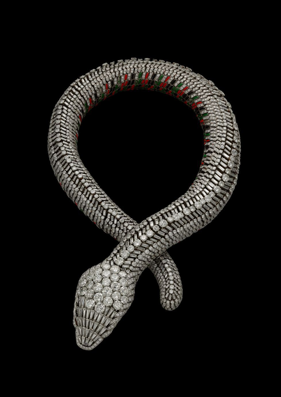 cartier serpent necklace
