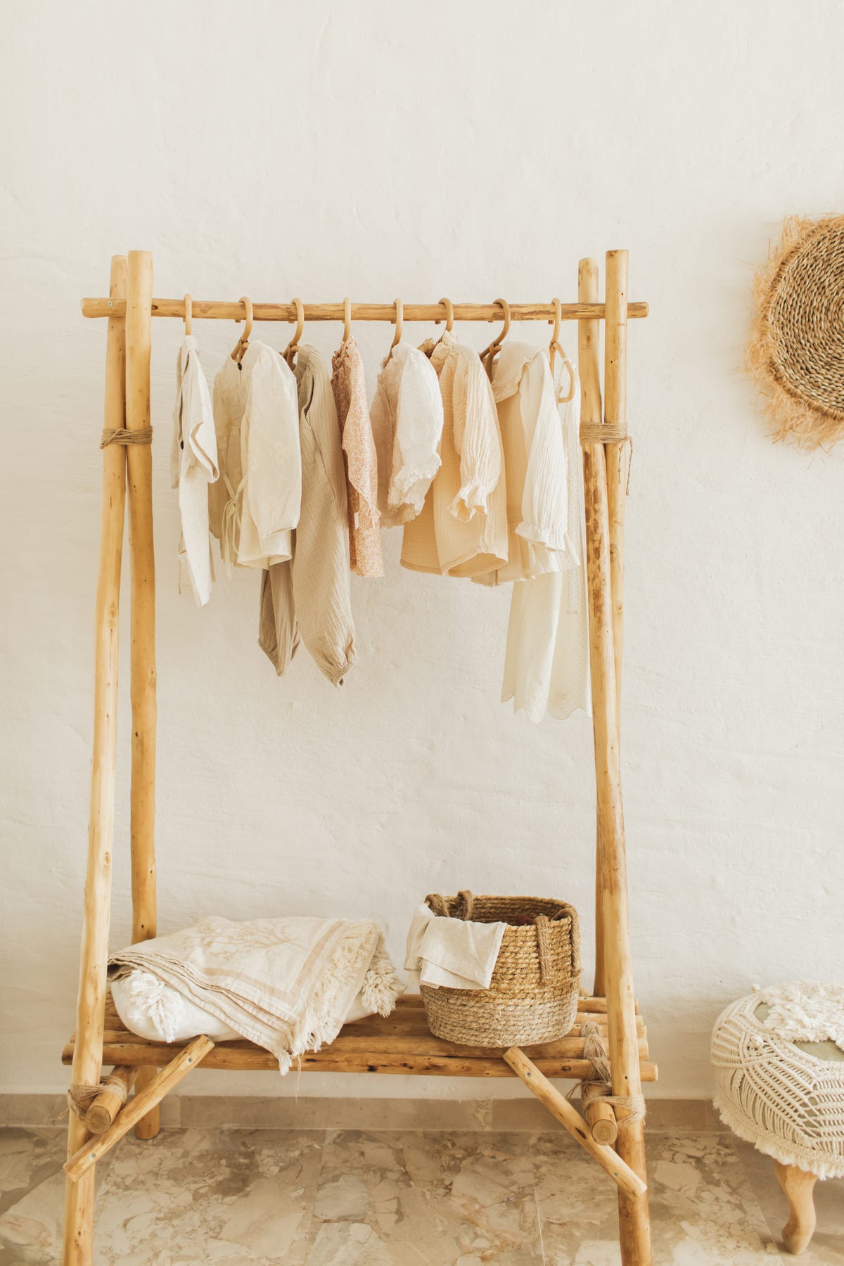 Affordable Ibiza-style Bamboo Clothes Rack: Shop Now at Action