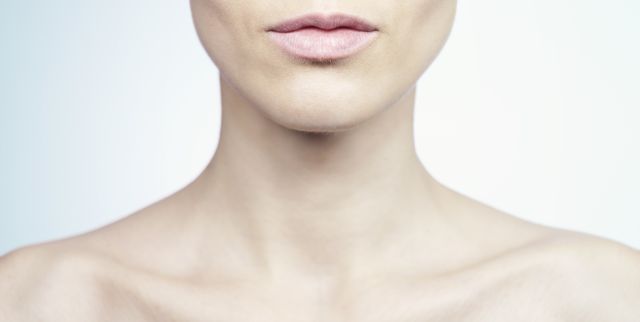 neck of woman