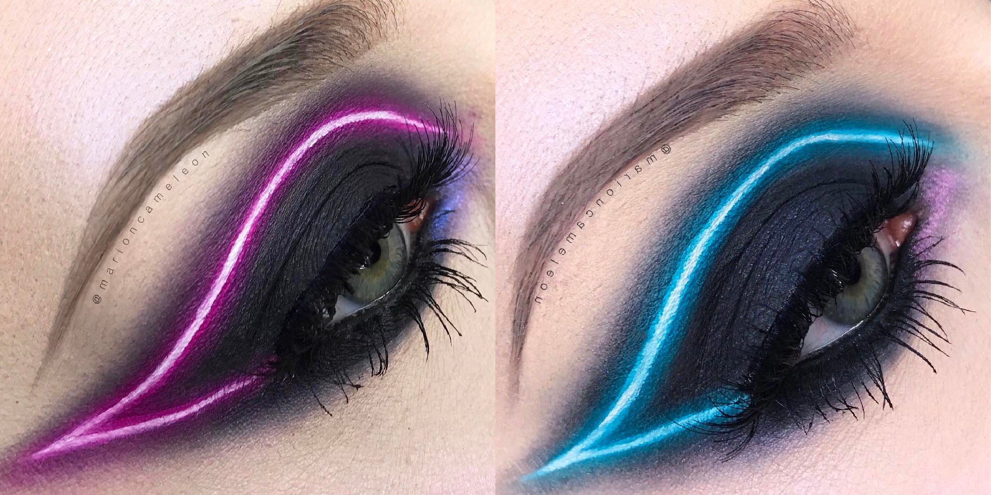 You Need to Try the New Neon Light Makeup Trend