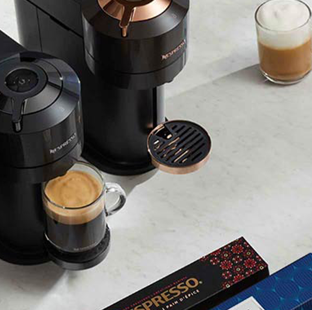 De'Longhi Nespresso Vertuo Next Premium Coffee and Espresso Maker by  De'Longhi, Black Rose Gold with Aeroccino Milk Frother Black Rose Gold  ENV120BAE - Best Buy