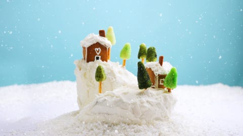 alpine christmas cake video