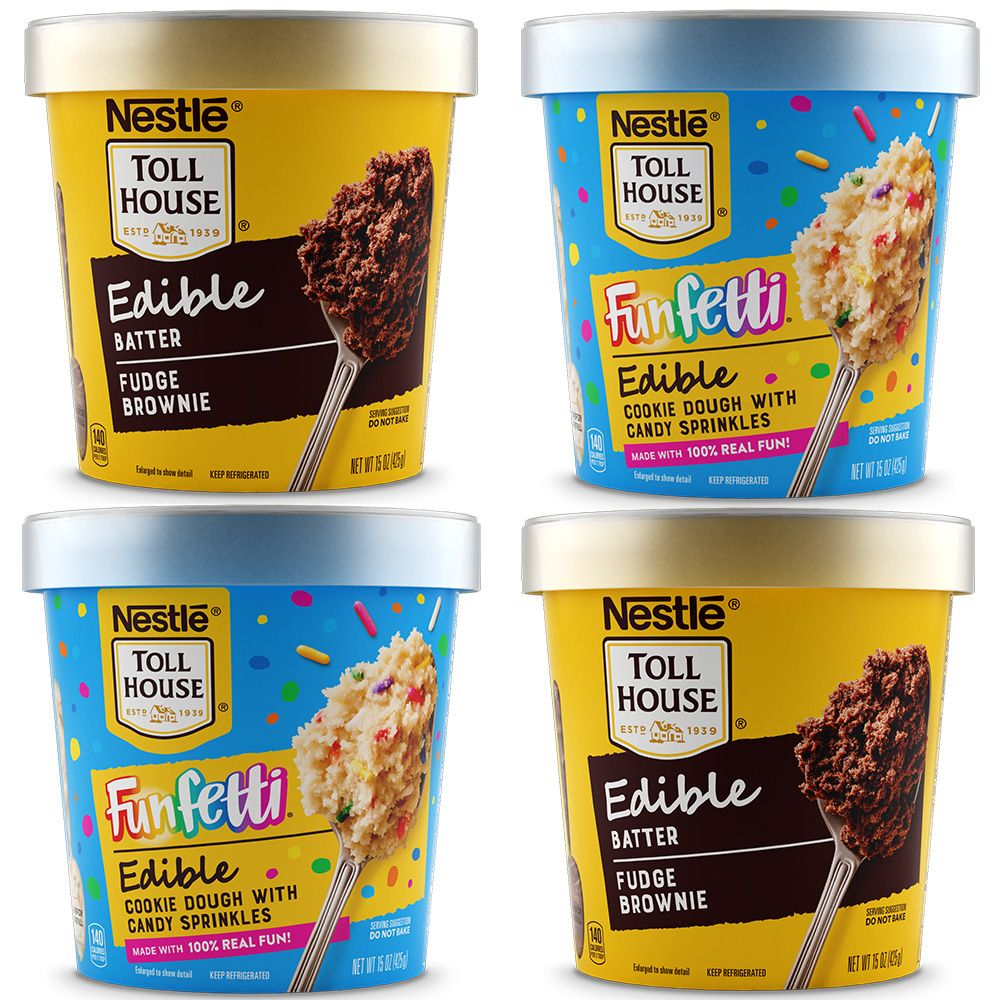 Nestlé Toll House Has Edible Funfetti Cookie Dough, So Grab a Spoon