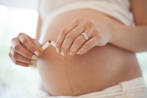 How to stop smoking as a mum to be