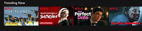 trending now netflix