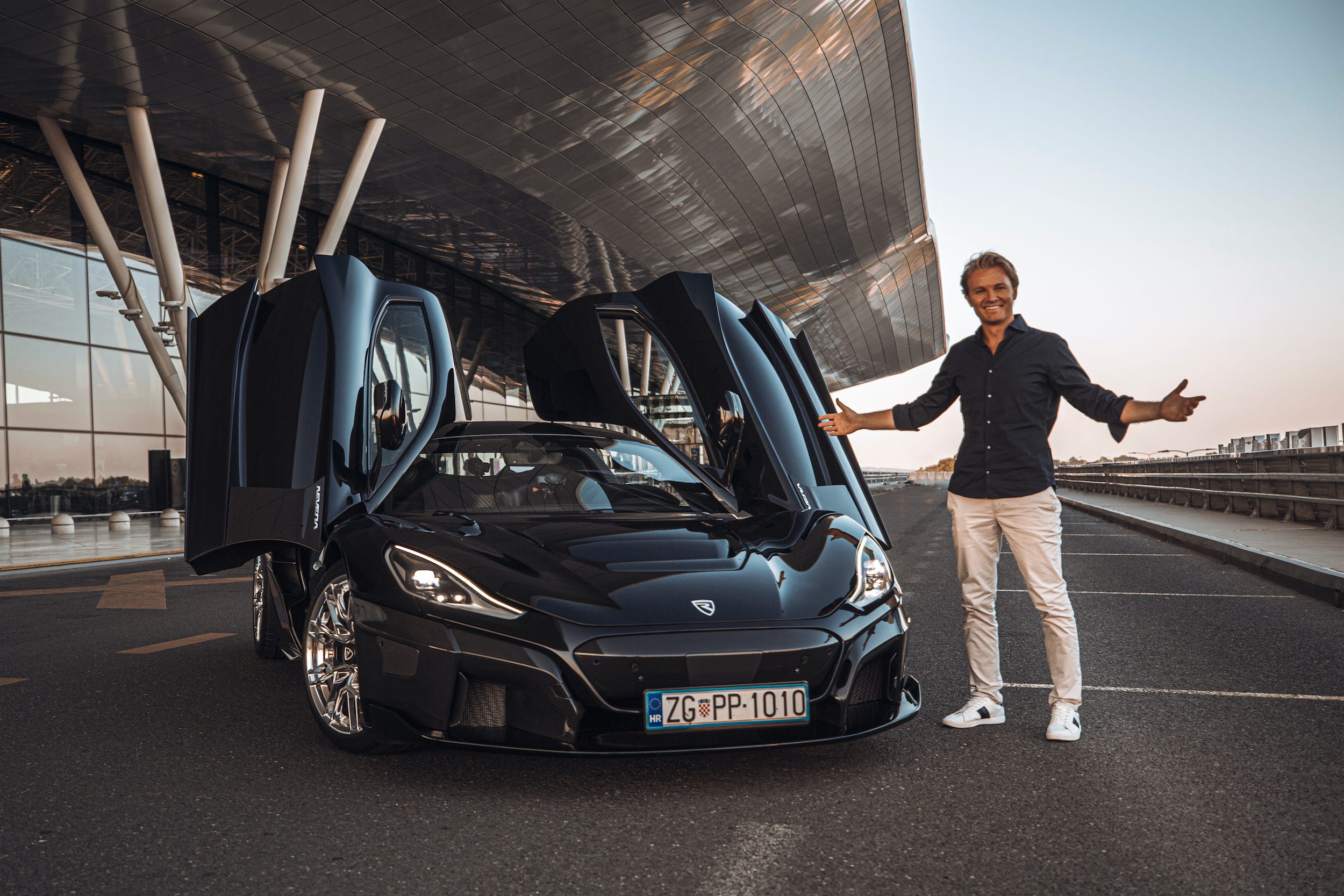 Rimac Delivers First Production Nevera… to F1 Champ Nico Rosberg