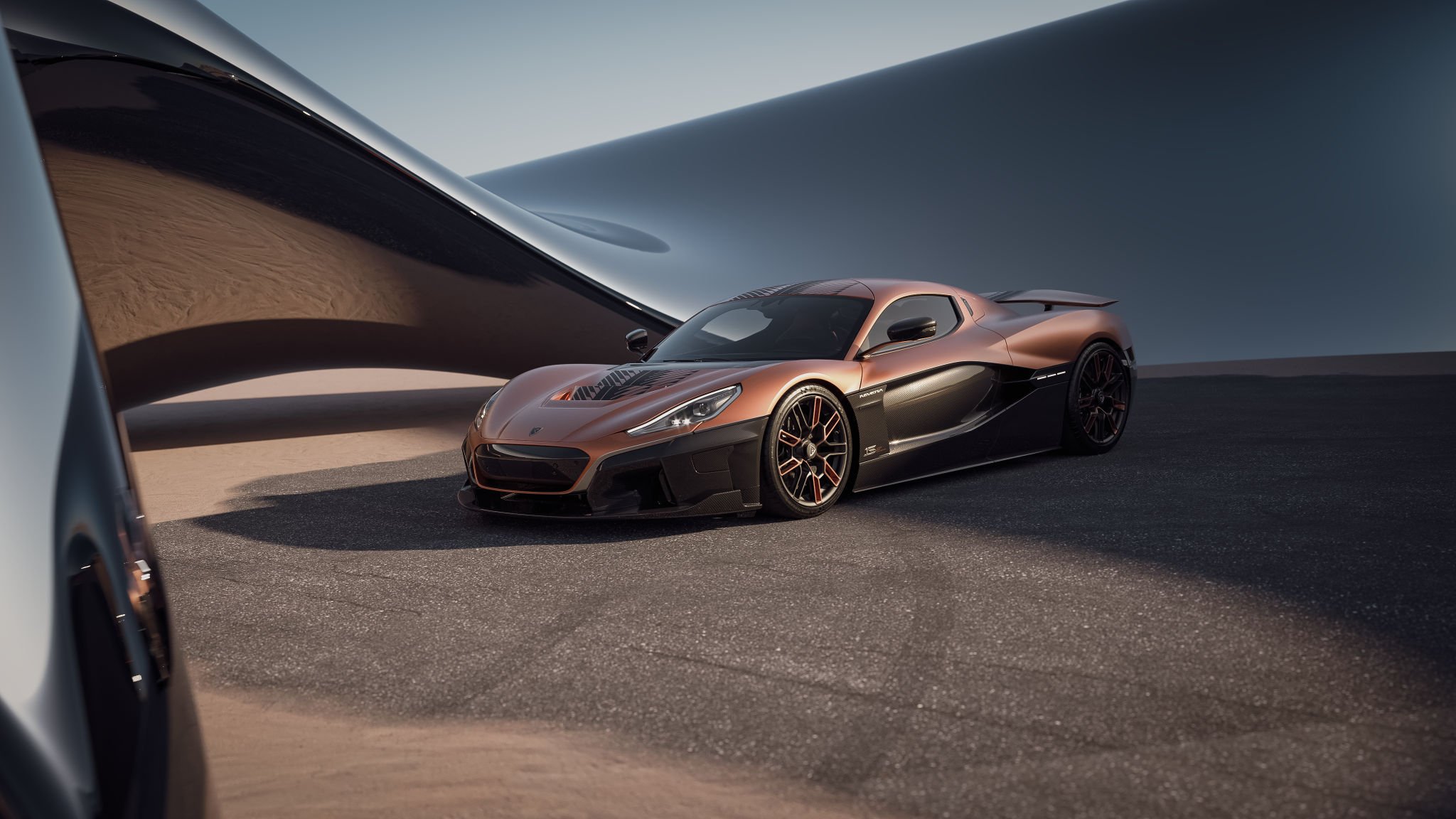 Rimac Celebrates Its 15th Anniversary With a Beautiful Copper Nevera