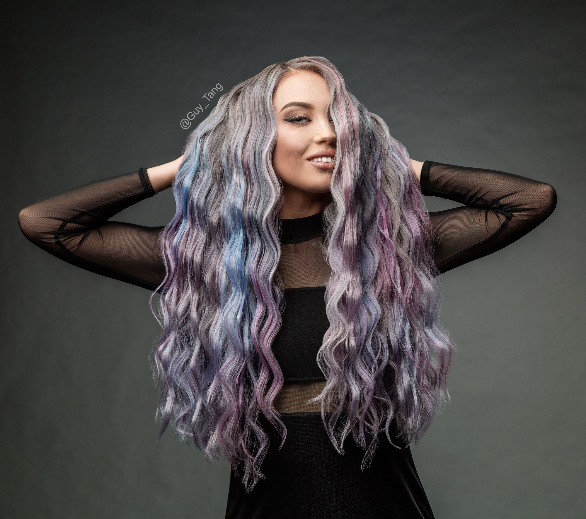 color lines for hair color lines for hair
