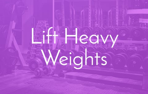 Lift Heavy Weights 6 Things Trainers Do at the Gym When They Want to Lose Weight