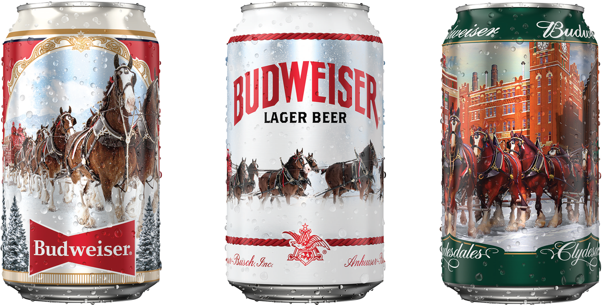 Budweiser Is Coming Out With 4 LimitedEdition Holiday Cans