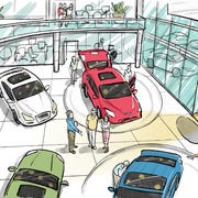 New car buying and leasing at a car dealership new car buying and leasing at a car dealership