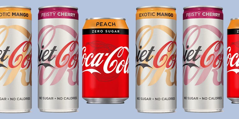 Diet Coke Are Launching Feisty Cherry And Exotic Mango Flavours In The Uk!