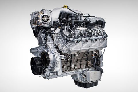 ford super duty high output diesel engine