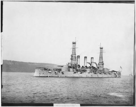 USS New Jersey BB-16 uss new jersey bb 16