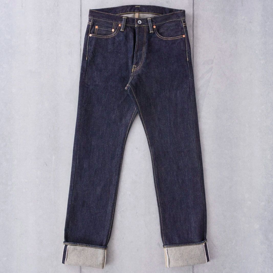 iron raw denim