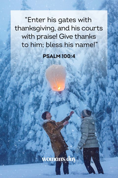 new years scripture psalm 100 4
