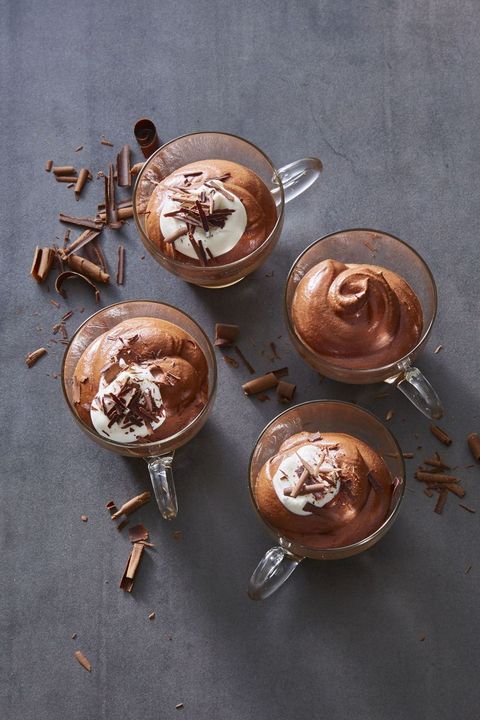 new years desserts - chocolate mousse