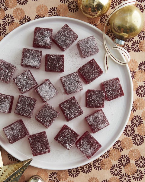 cranberry pâte de fruit