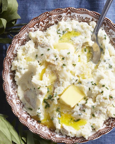 horseradish–sour cream mashed potatoes