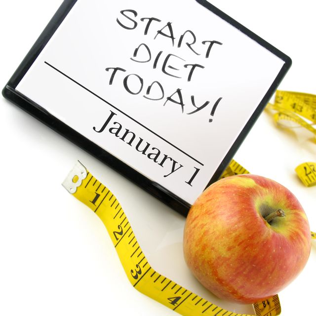 new year's resolutions, dieting