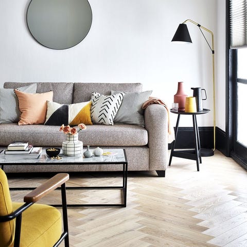 house beautiful modern living collections   new york apartment, spring 2020