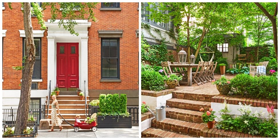 Tour This New York City Country Chic Home  Townhouse  